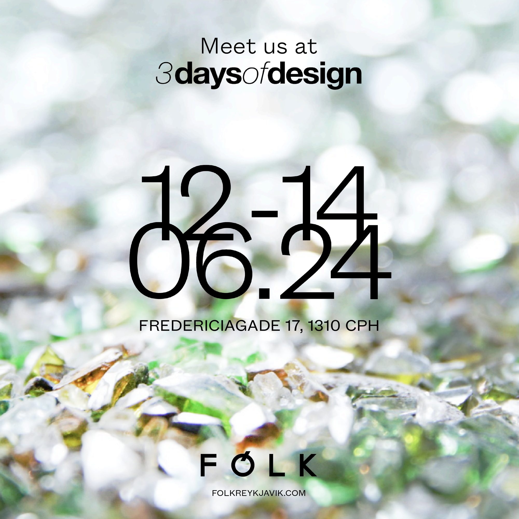 Meet us at 3 Days of Design