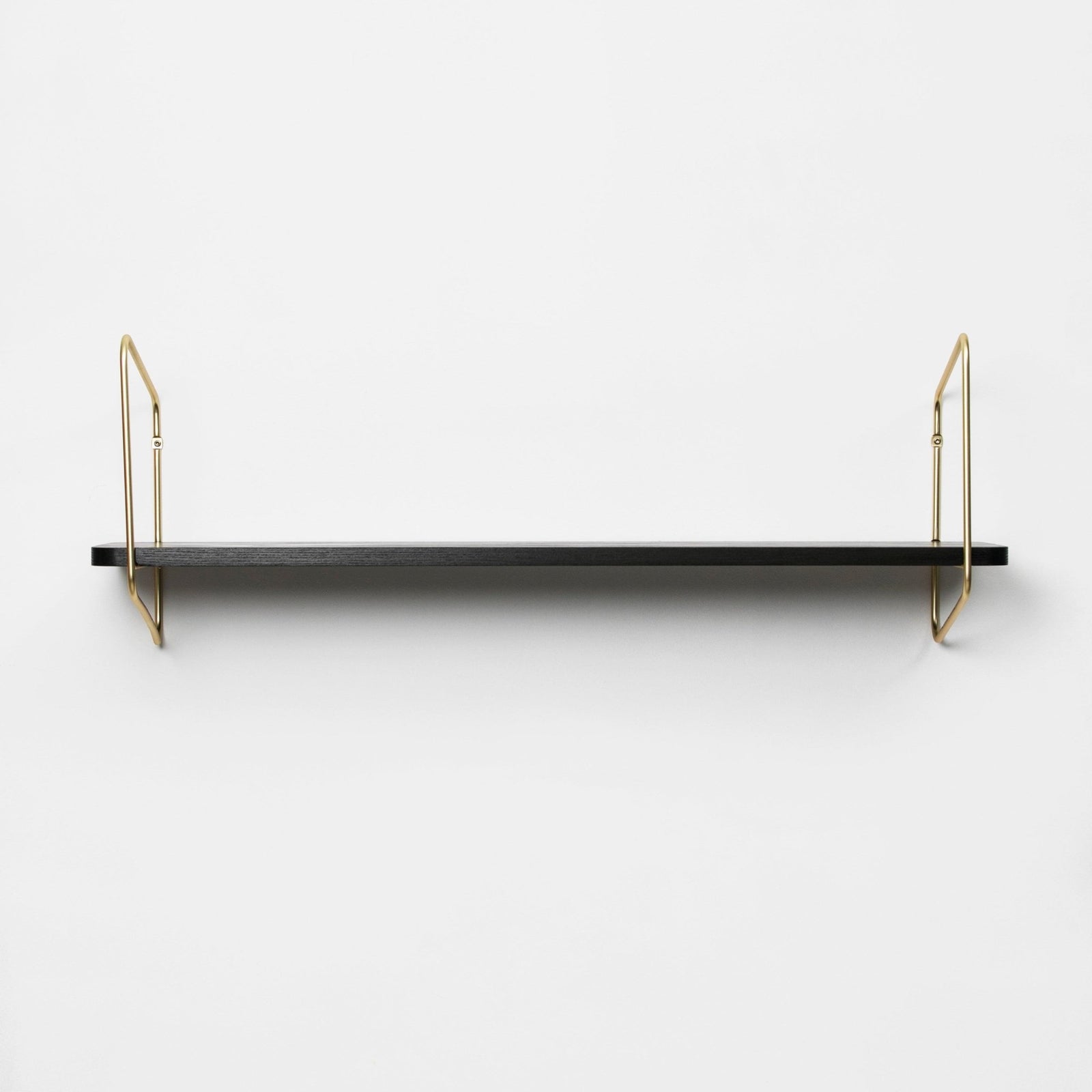 Urban Nomad Wall Shelf / 94x24 cm / Gold / Black - FÓLK Reykjavik
